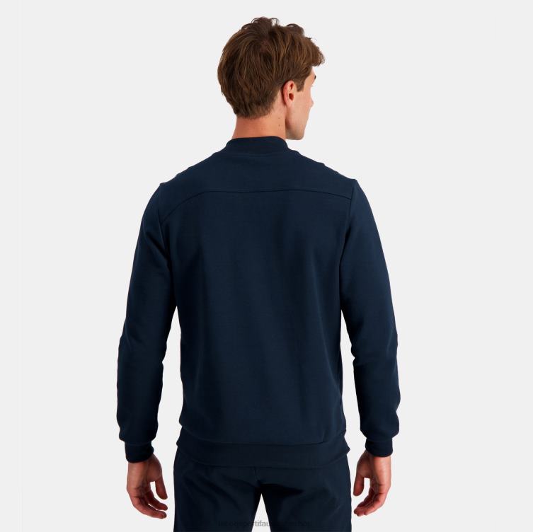 Clothing HVDBF35 Men Le Coq Sportif Sweatshirt Blue