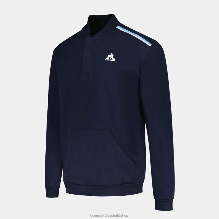Clothing HVDBF35 Men Le Coq Sportif Sweatshirt Blue