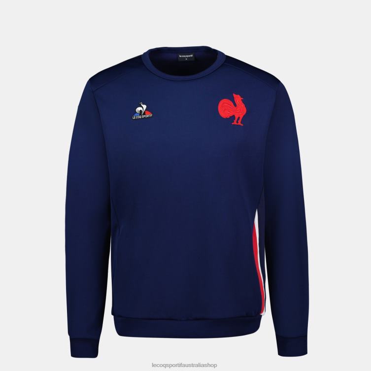 Clothing HVDBF38 Men Le Coq Sportif Sweatshirt Blue