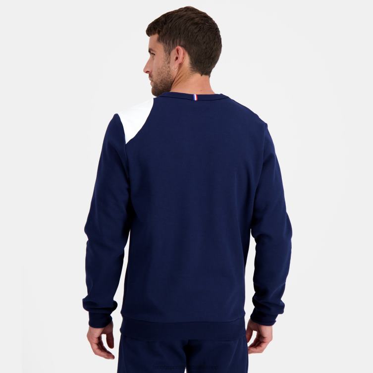 Clothing HVDBF452 Men Le Coq Sportif Sweatshirt Blue