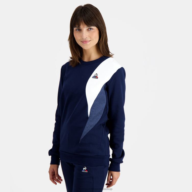 Clothing HVDBF452 Men Le Coq Sportif Sweatshirt Blue