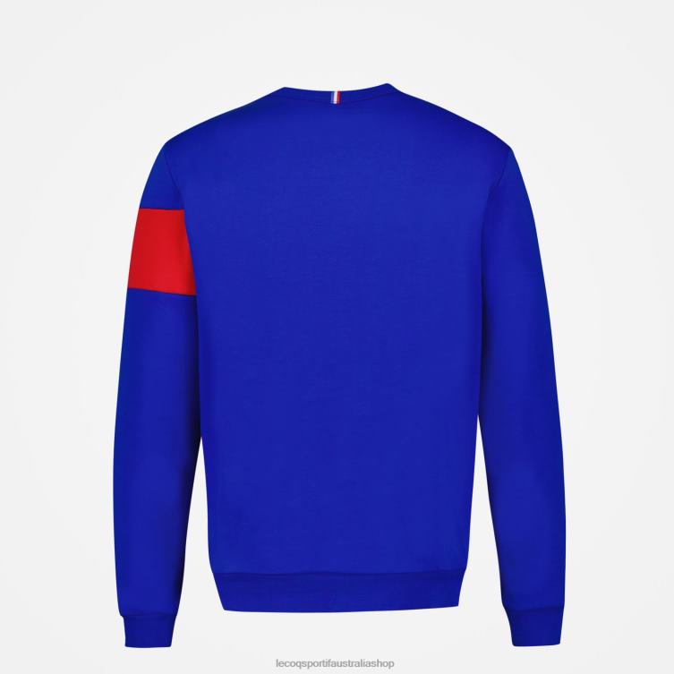 Clothing HVDBF456 Men Le Coq Sportif Sweatshirt Blue
