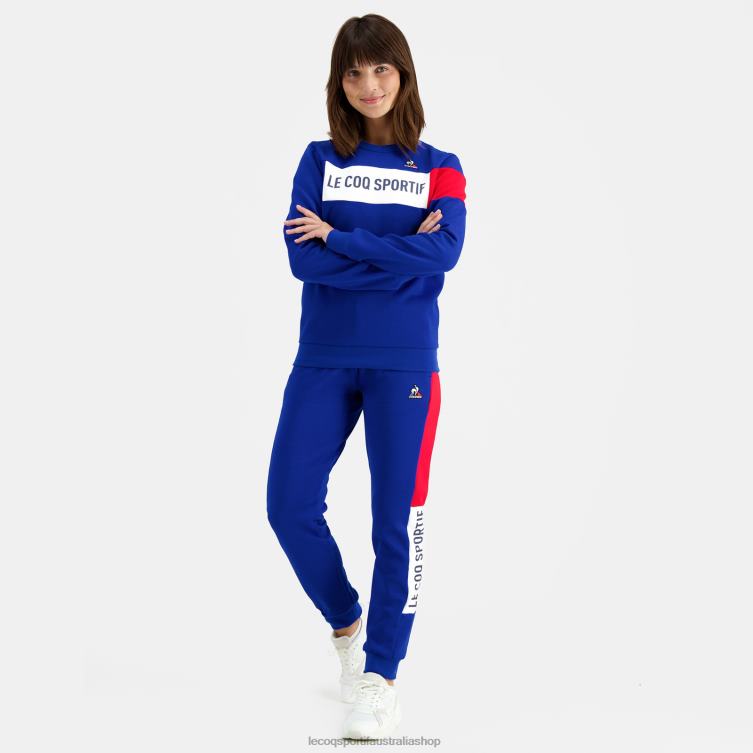 Clothing HVDBF456 Men Le Coq Sportif Sweatshirt Blue