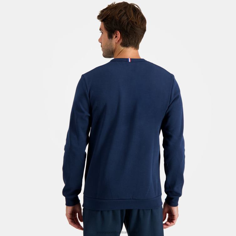 Clothing HVDBF470 Men Le Coq Sportif Sweatshirt Blue
