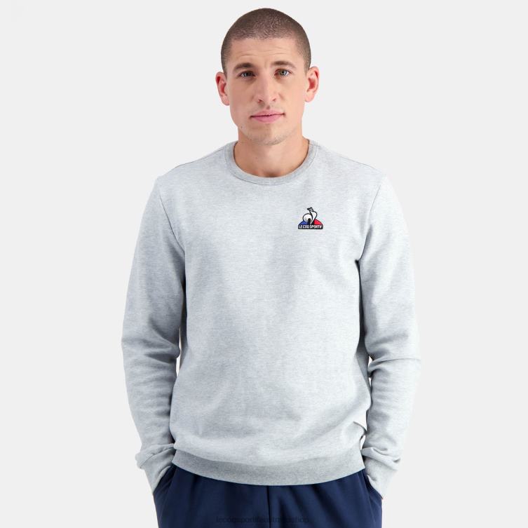 Clothing HVDBF60 Men Le Coq Sportif Sweatshirt Grey