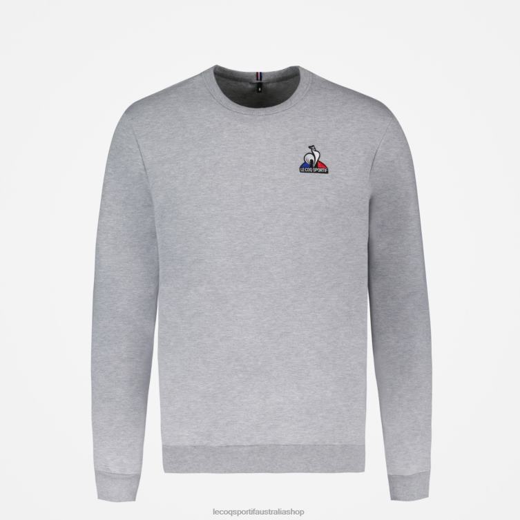 Clothing HVDBF60 Men Le Coq Sportif Sweatshirt Grey