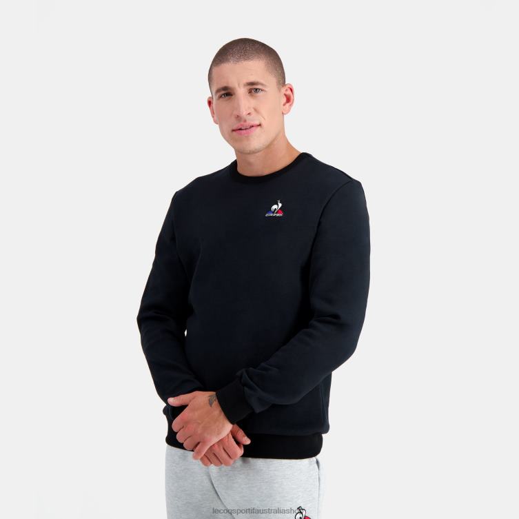 Clothing HVDBF62 Men Le Coq Sportif Sweatshirt Black