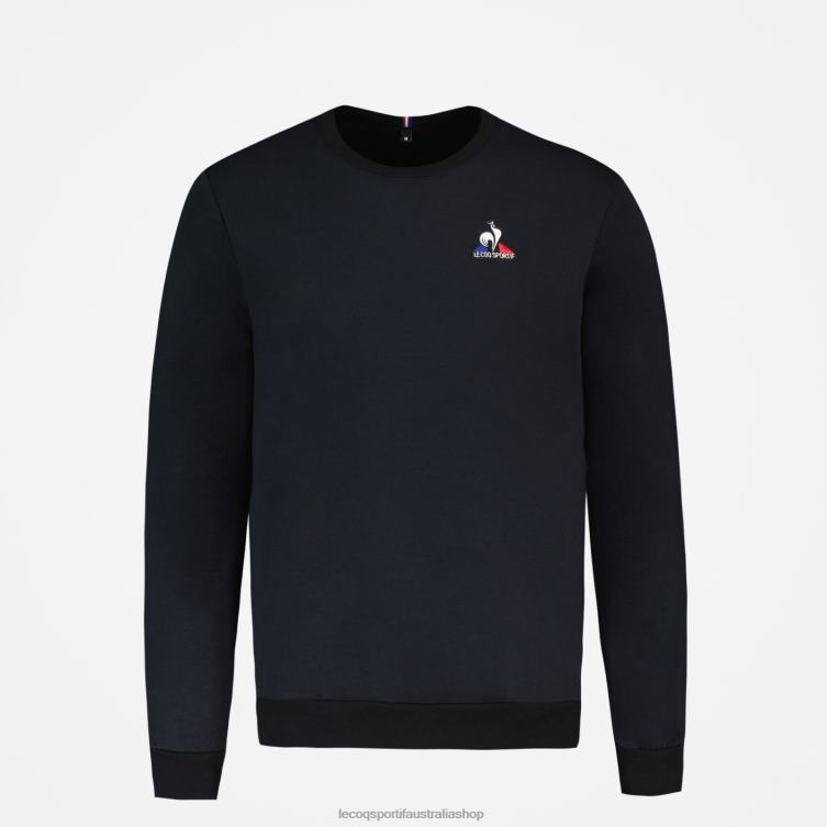 Clothing HVDBF62 Men Le Coq Sportif Sweatshirt Black
