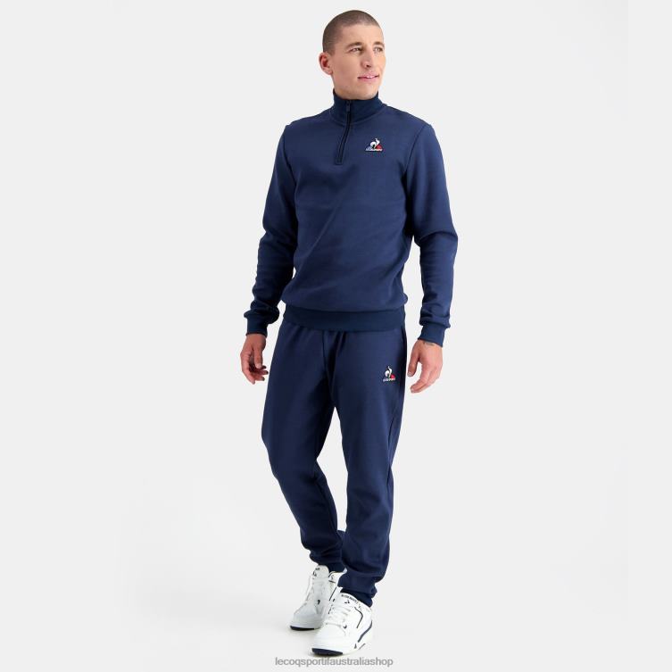 Clothing HVDBF68 Men Le Coq Sportif Sweatshirt Blue