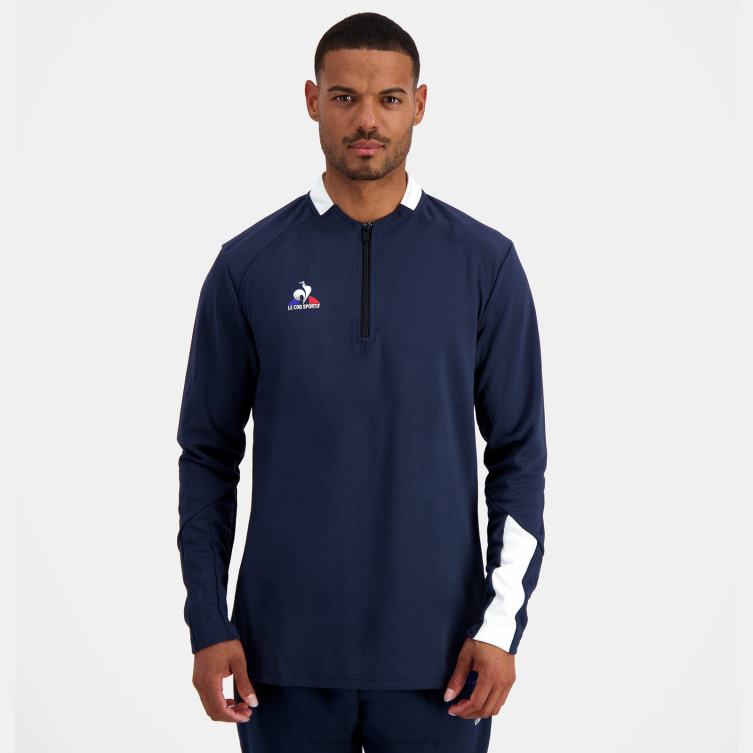 Clothing HVDBF75 Men Le Coq Sportif Sweatshirt Blue