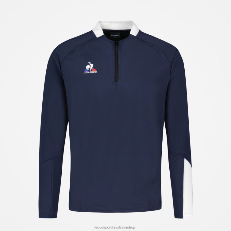 Clothing HVDBF75 Men Le Coq Sportif Sweatshirt Blue
