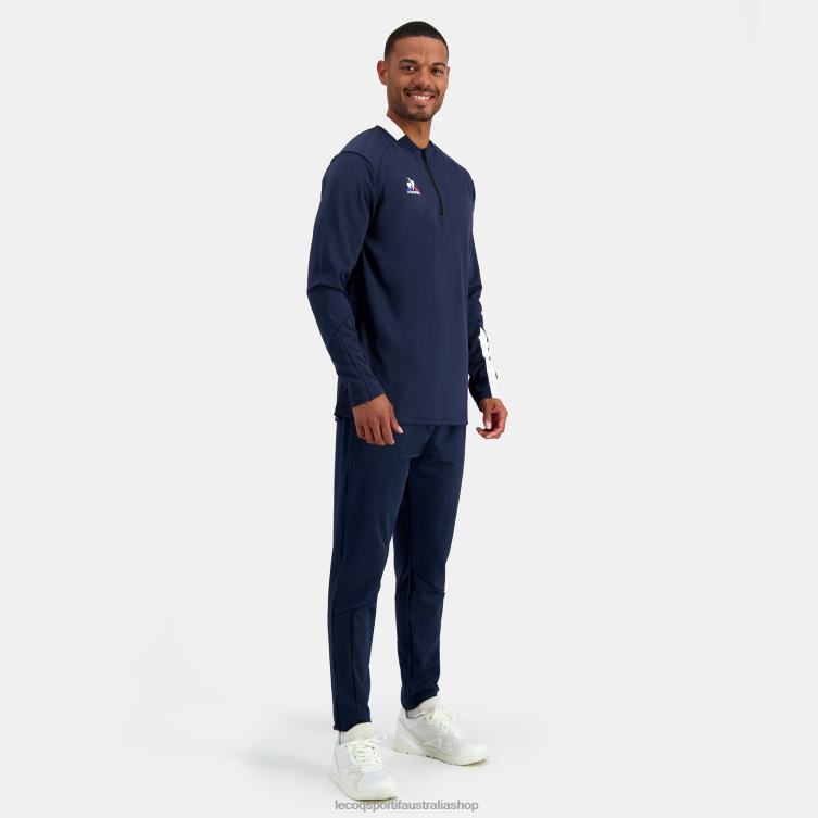 Clothing HVDBF75 Men Le Coq Sportif Sweatshirt Blue
