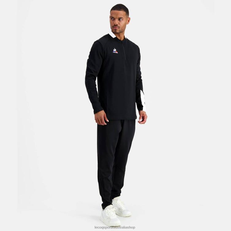 Clothing HVDBF76 Men Le Coq Sportif Sweatshirt Black