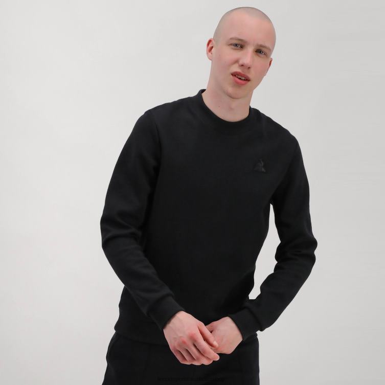 Clothing HVDBF79 Men Le Coq Sportif Sweatshirt Black