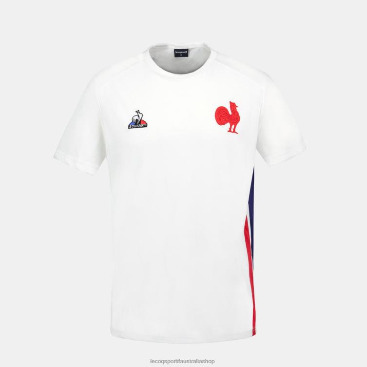 Clothing HVDBF215 Men Le Coq Sportif T-Shirt White