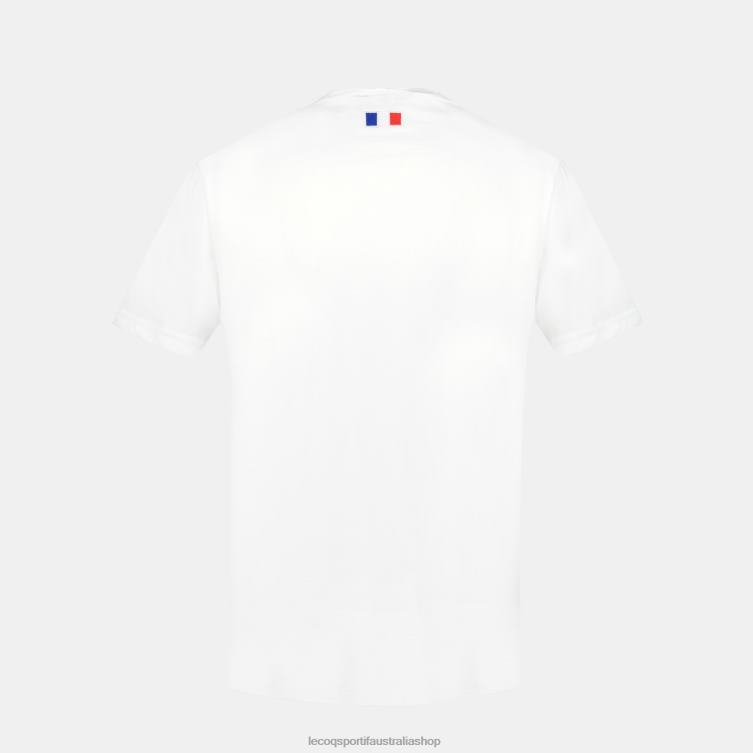 Clothing HVDBF215 Men Le Coq Sportif T-Shirt White