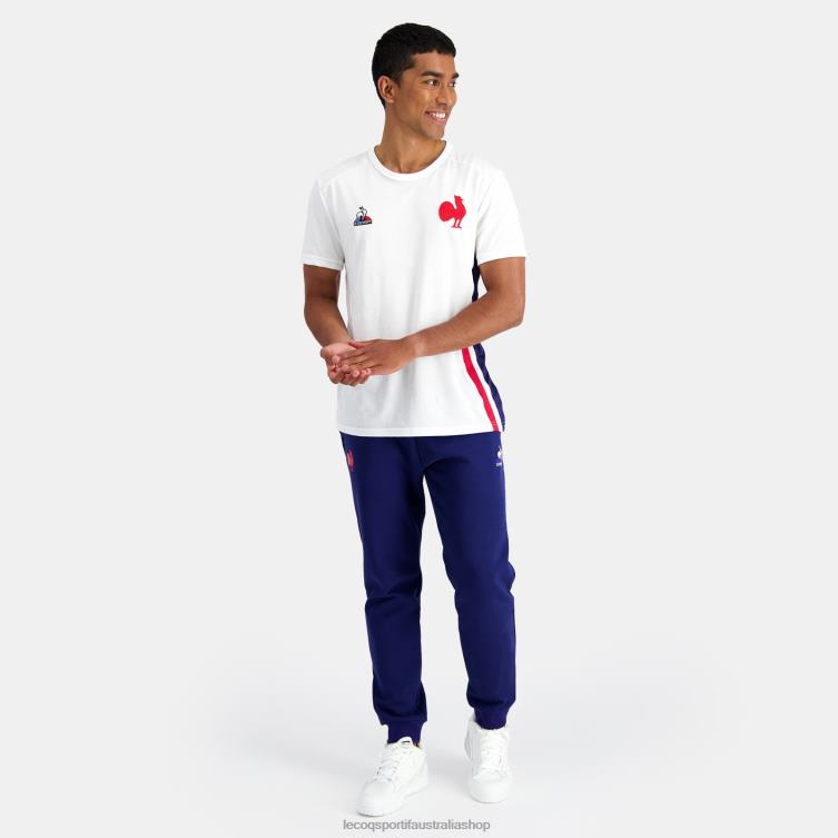 Clothing HVDBF215 Men Le Coq Sportif T-Shirt White