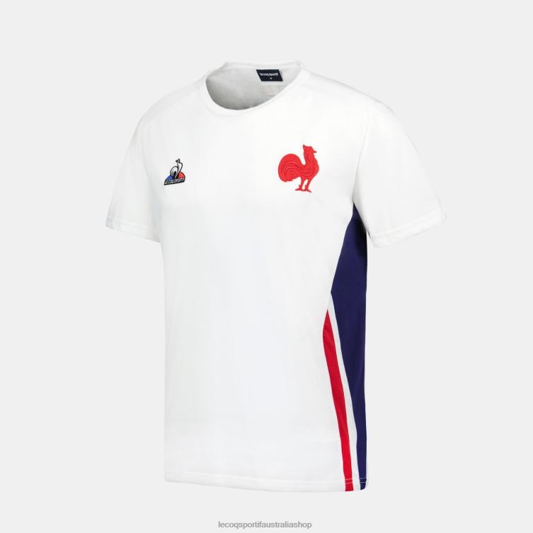 Clothing HVDBF215 Men Le Coq Sportif T-Shirt White
