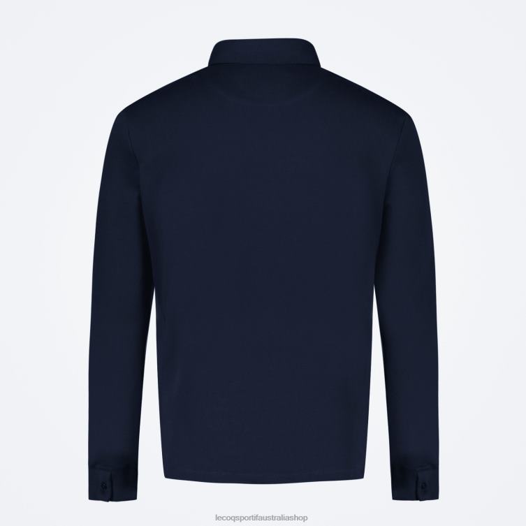 Clothing HVDBF460 Men Le Coq Sportif Shirt Blue