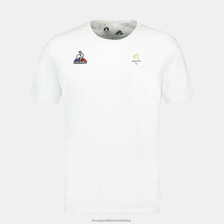 Clothing HVDBF486 Men Le Coq Sportif T-Shirt White