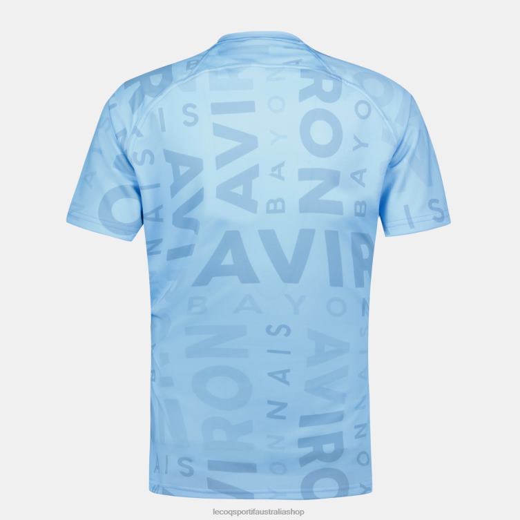 Clothing HVDBF696 Men Le Coq Sportif Jersey Blue