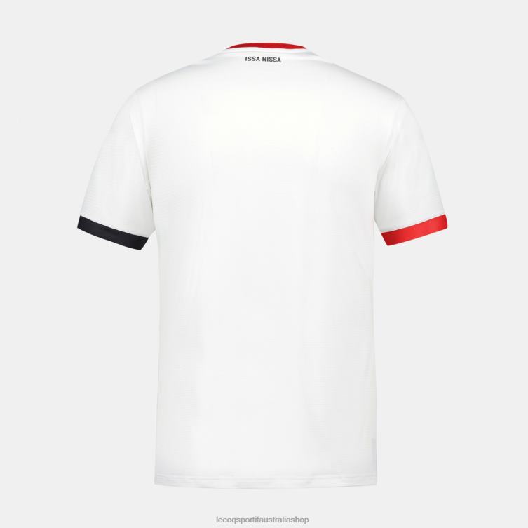 Clothing HVDBF704 Men Le Coq Sportif Jersey White