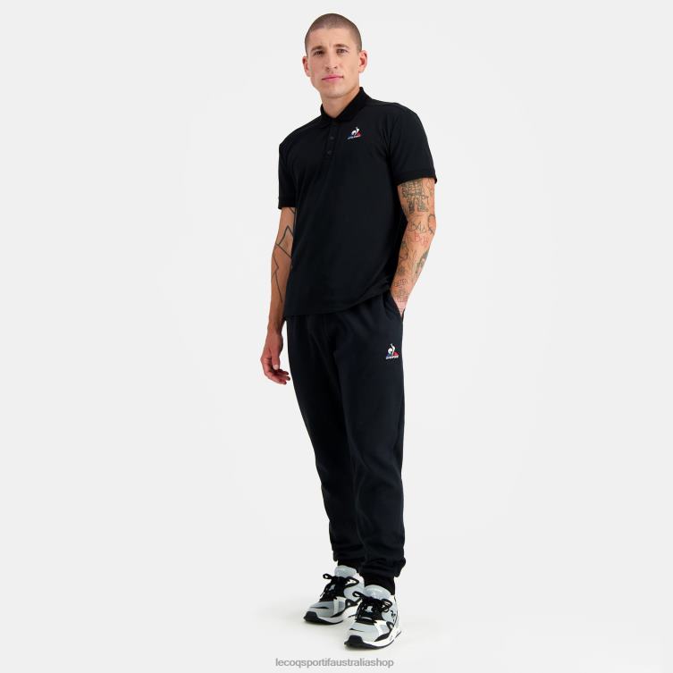 Clothing HVDBF108 Men Le Coq Sportif Trousers Black