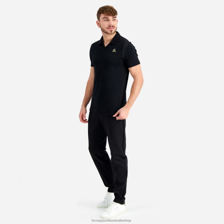 Clothing HVDBF113 Men Le Coq Sportif Trousers Black