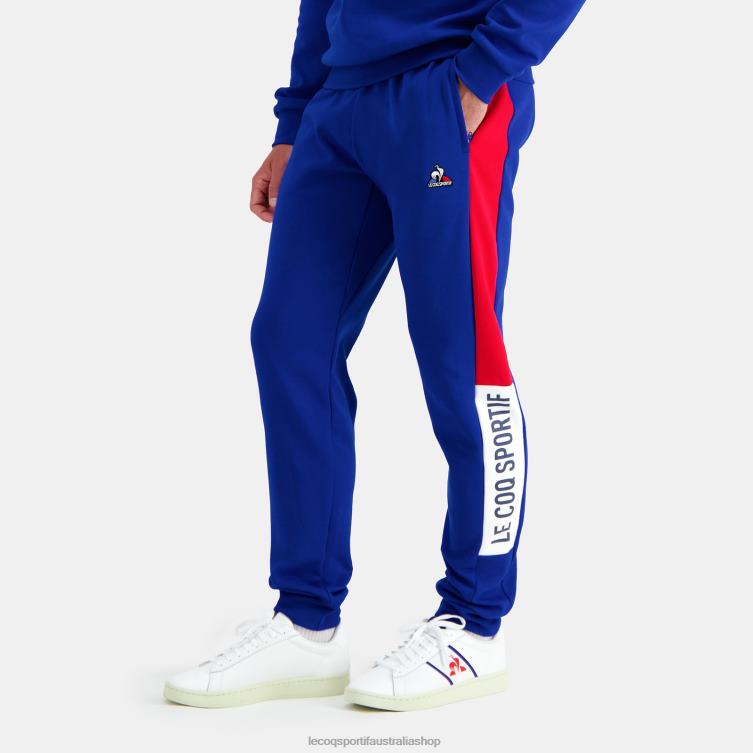 Clothing HVDBF499 Men Le Coq Sportif Trousers Blue