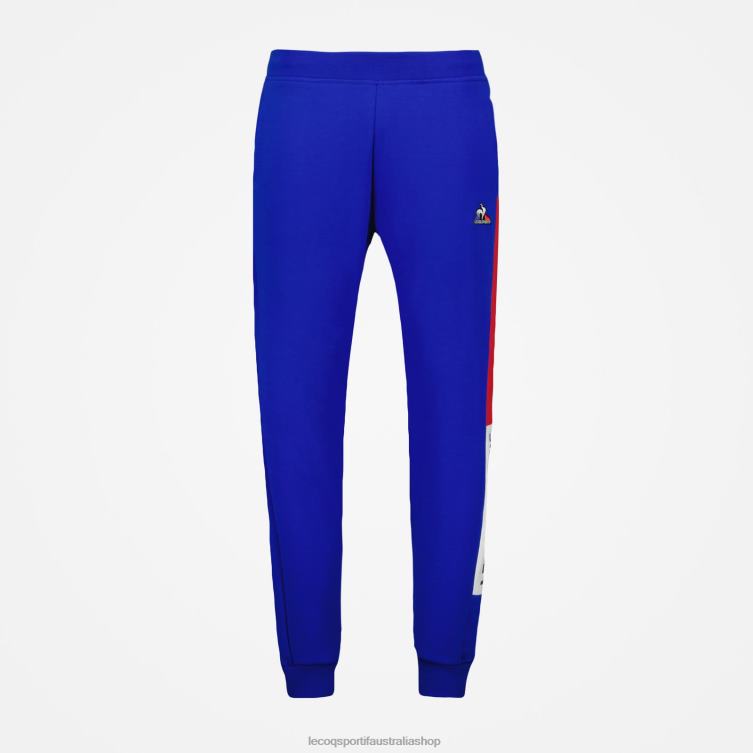 Clothing HVDBF499 Men Le Coq Sportif Trousers Blue