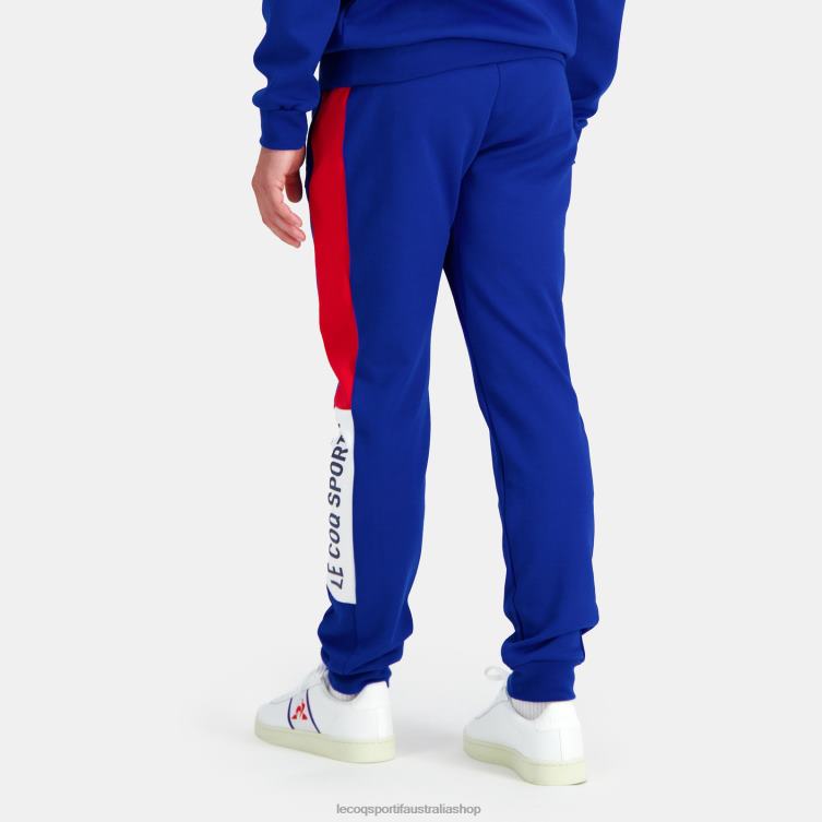 Clothing HVDBF499 Men Le Coq Sportif Trousers Blue