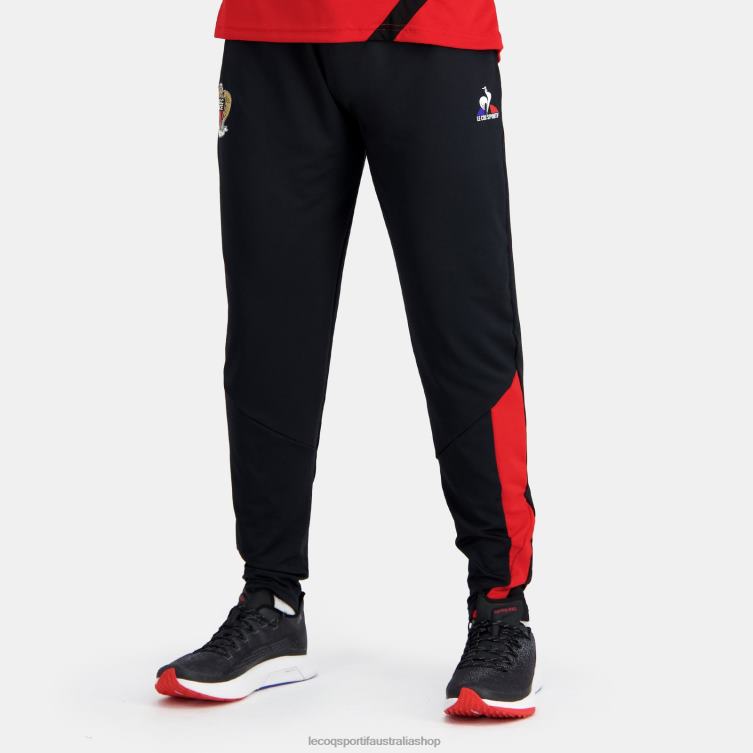 Clothing HVDBF86 Men Le Coq Sportif Fashion Trousers Black