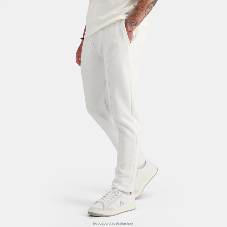 Clothing HVDBF89 Men Le Coq Sportif Fashion Trousers White