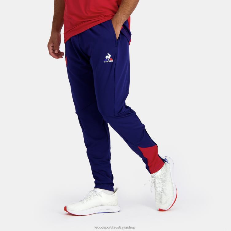 Clothing HVDBF96 Men Le Coq Sportif Fashion Trousers Blue