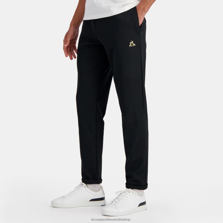 Clothing HVDBF98 Men Le Coq Sportif Fashion Trousers Black