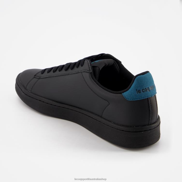 Shoes HVDBF280 Men Le Coq Sportif Shoe Classic Soft Tricolore Dark Black