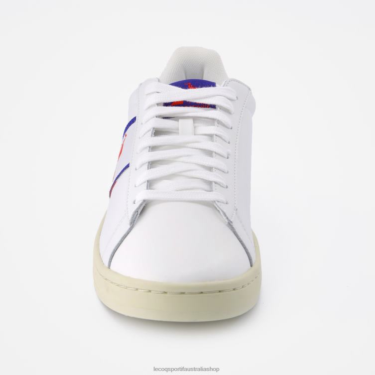 Shoes HVDBF550 Men Le Coq Sportif Shoe Classic Soft Tricolore White