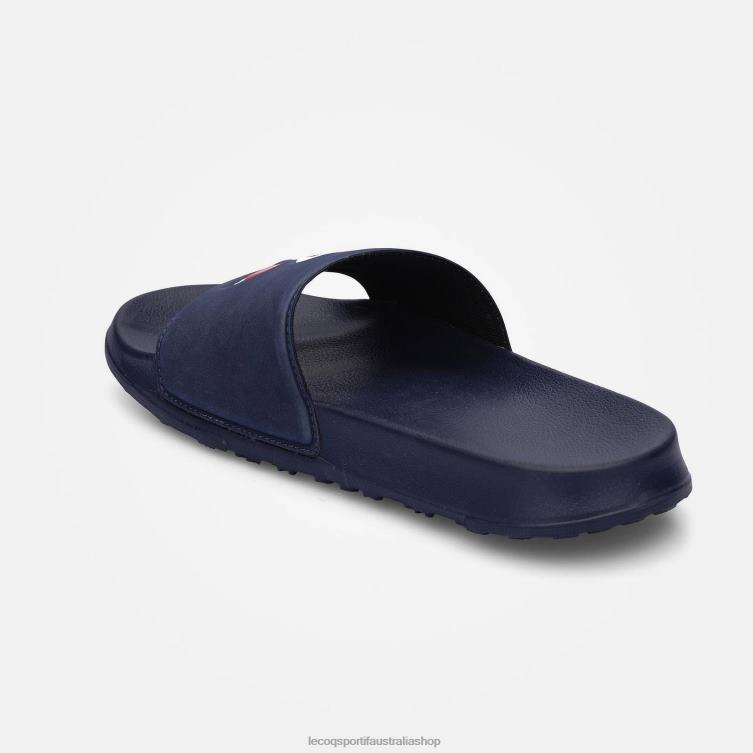 Shoes HVDBF283 Men Le Coq Sportif Slides Blue