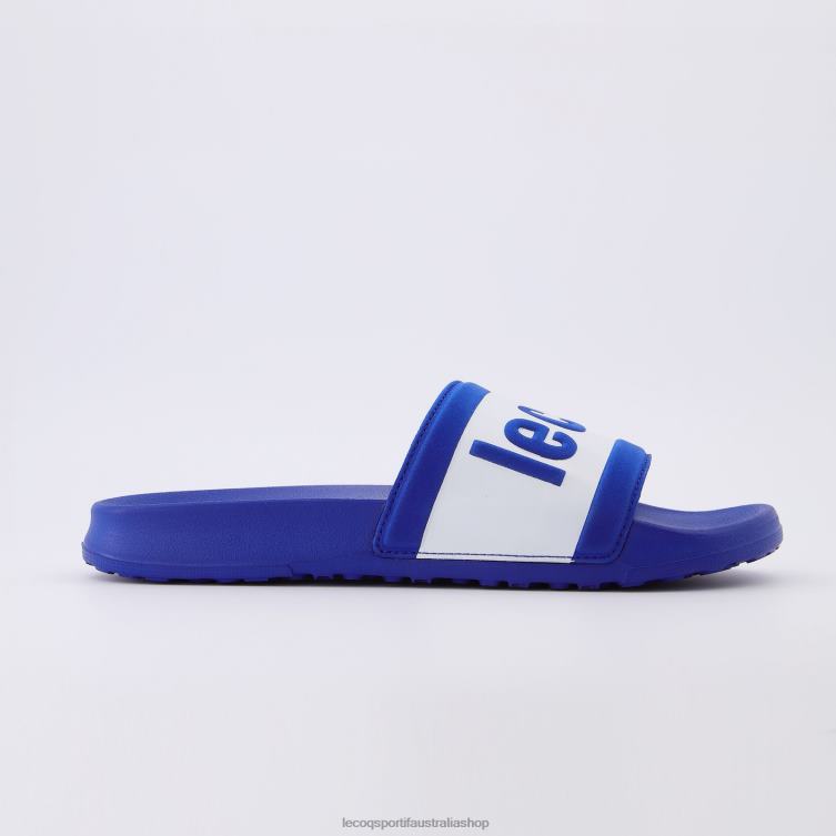 Shoes HVDBF518 Men Le Coq Sportif Slides Blue
