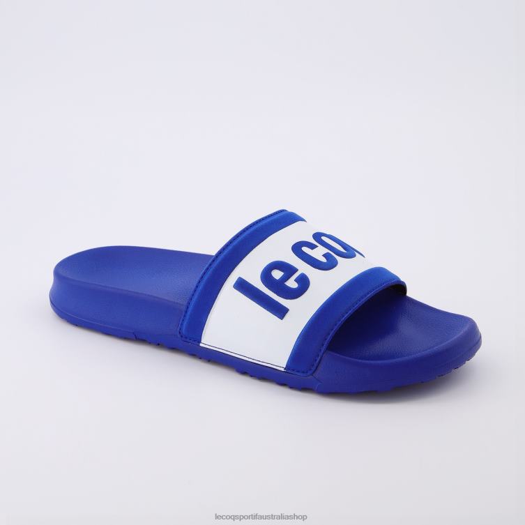Shoes HVDBF518 Men Le Coq Sportif Slides Blue