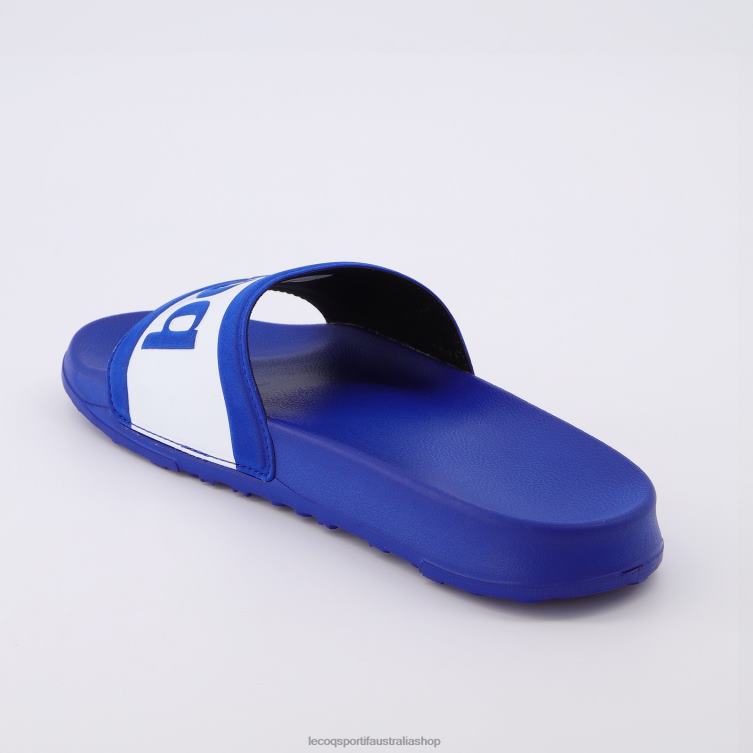 Shoes HVDBF518 Men Le Coq Sportif Slides Blue