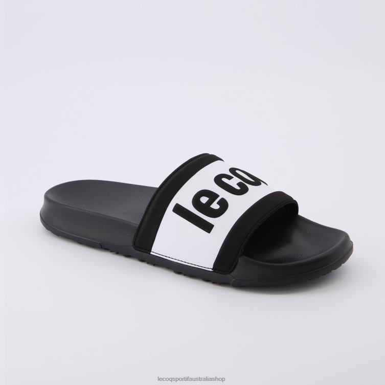 Shoes HVDBF519 Men Le Coq Sportif Slides Black
