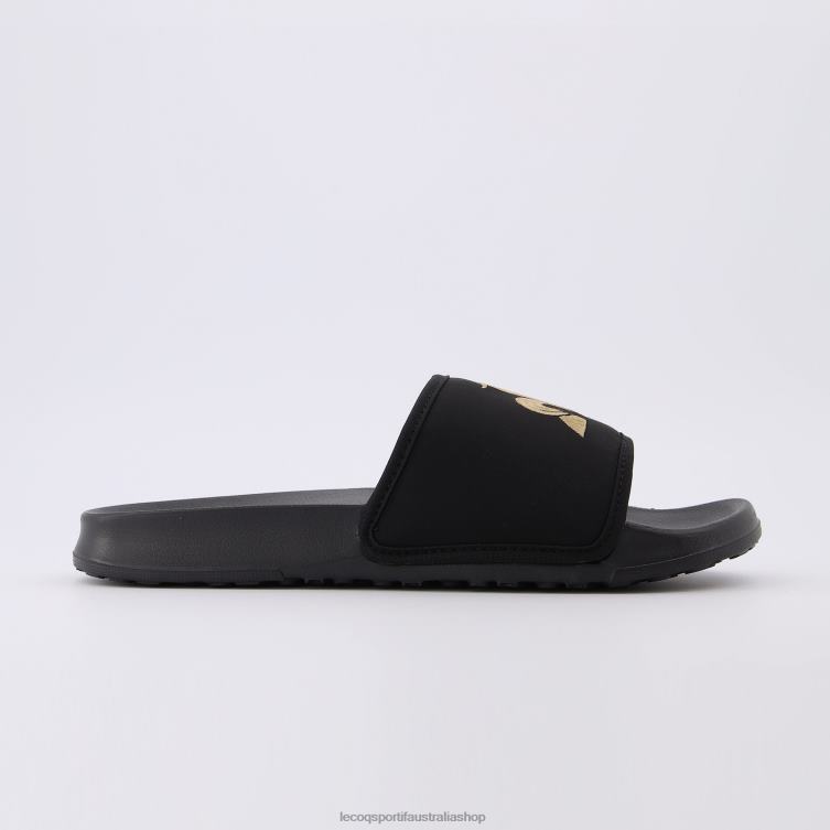 Shoes HVDBF521 Men Le Coq Sportif Slides Black