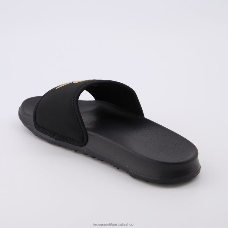 Shoes HVDBF521 Men Le Coq Sportif Slides Black