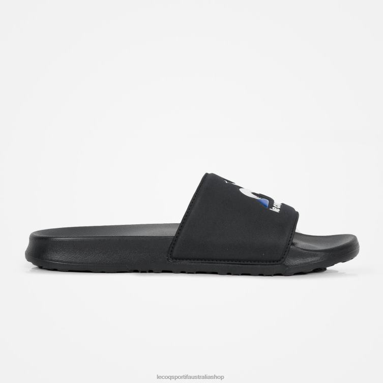 Shoes HVDBF590 Men Le Coq Sportif Slides Black