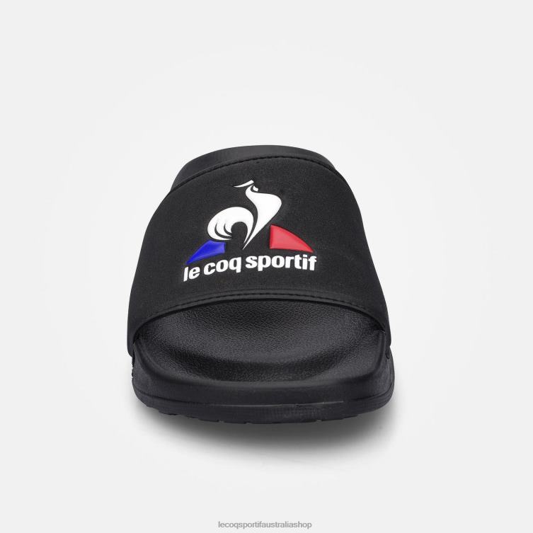 Shoes HVDBF590 Men Le Coq Sportif Slides Black