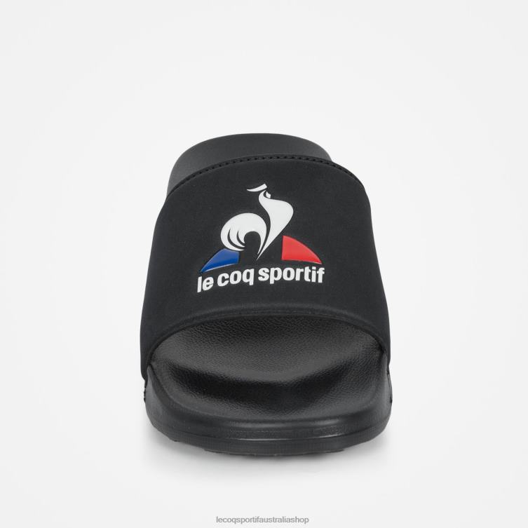 Shoes HVDBF590 Men Le Coq Sportif Slides Black