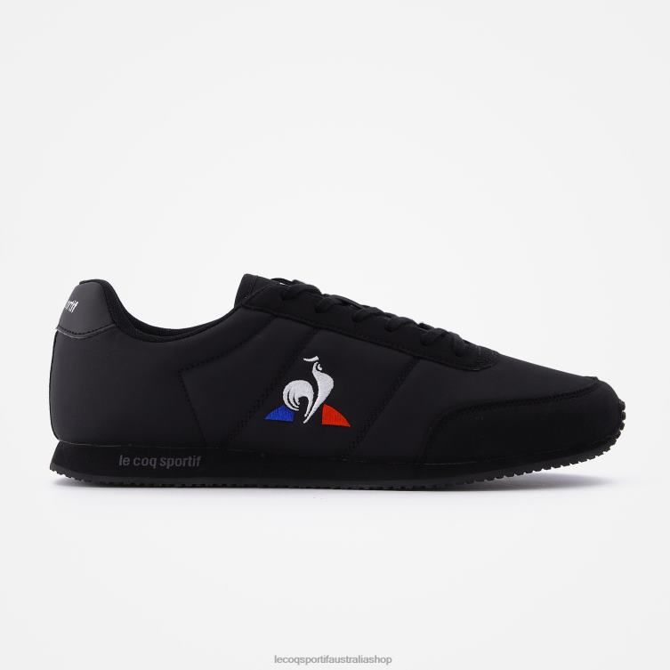 Shoes HVDBF523 Men Le Coq Sportif Shoe Racerone Tricolore Black