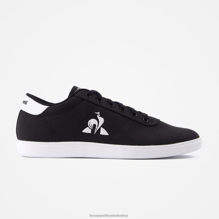 Shoes HVDBF568 Men Le Coq Sportif Shoe Court One Black