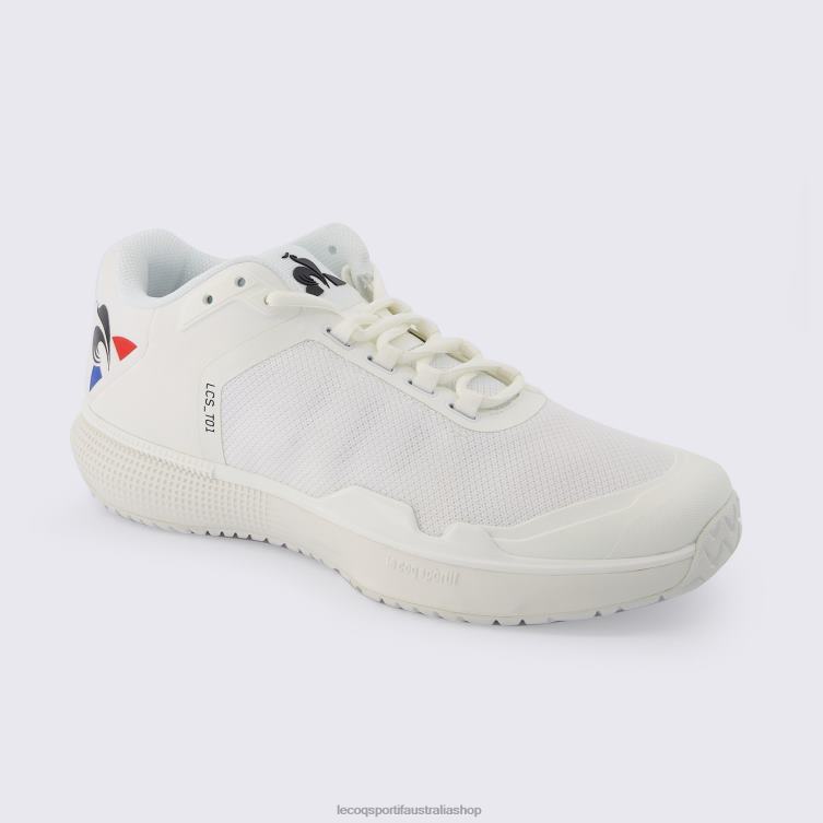 Shoes HVDBF706 Men Le Coq Sportif Shoe Futur Lcs T01 All Court White [HVDBF706] Enduring